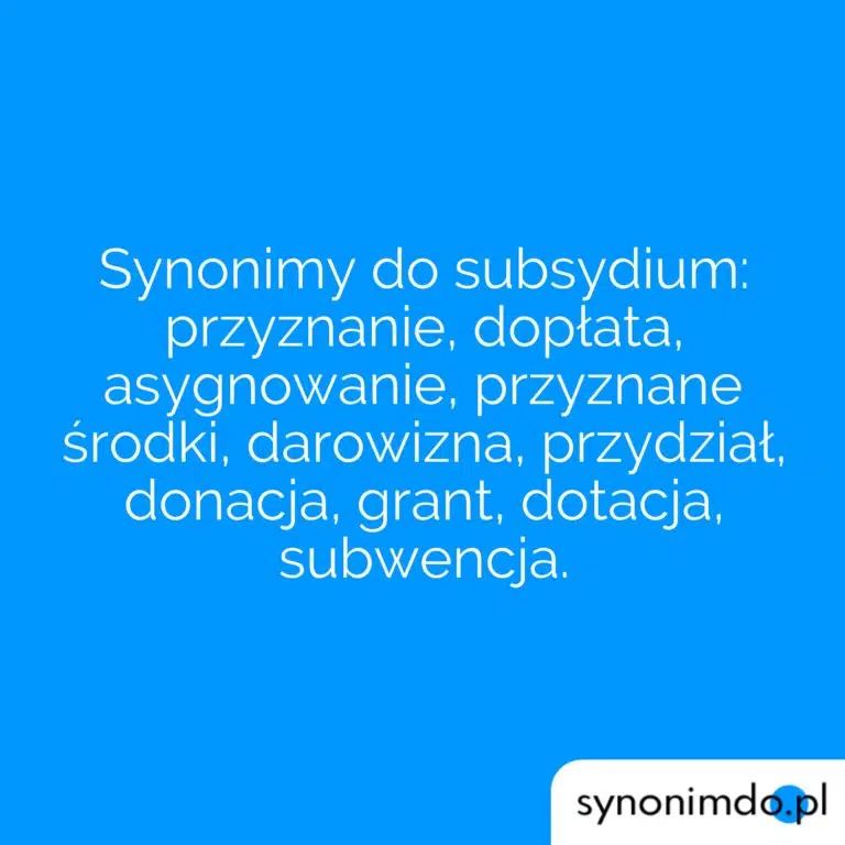 subsydium